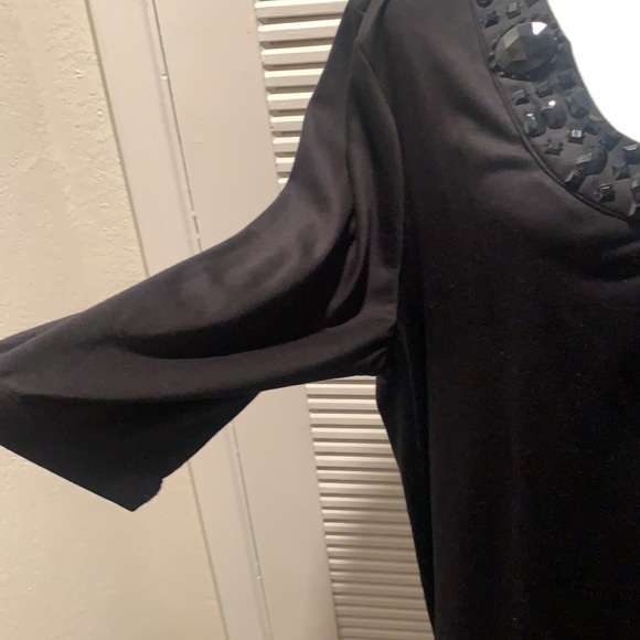 Maggie Barnes beaded dress 3x - Picture 3 of 3